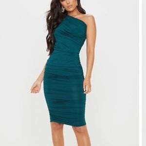 Emerald Green PLT Cocktail Dress